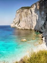 Greek Islands Coast, Blue Lagoon Royalty Free Stock Photo