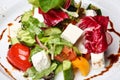 Greek or Italian Salad Royalty Free Stock Photo