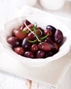 Greek Kalamata Olives Royalty Free Stock Photo