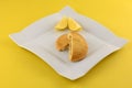 Greek lemon shortbread pie halves with lemon slices