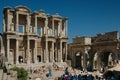 Greek Library ruins at Ephesus Royalty Free Stock Photo