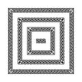 Greek meander frames, Royalty Free Stock Photo