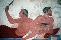 Greek men painting