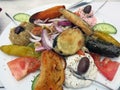 Greek meze food Royalty Free Stock Photo