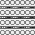 Greek minimal monochrome pattern, background or ornament. Ancient style, symbols