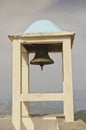 Greek mountain top church bell Royalty Free Stock Photo
