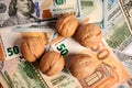 Greek Nuts - Photo on Money Banknotes