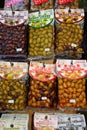 Greek olives for sale, Heraklion.