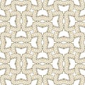 Greek ornamental intricate seamless pattern. Modern patterned white vector background. Repeat tribal ethnic backdrop. Ornate