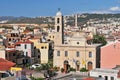 The Greek Orthodox Cathedral dedicated to Panagia Trimartyri Chania Crete, Greece Royalty Free Stock Photo