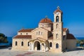 The Greek-Orthodox church of Agios Raphael in Pachyammos, Cyprus Royalty Free Stock Photo