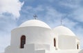 Greek orthodox church detail image Royalty Free Stock Photo