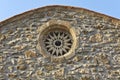 Greek orthodox church detail from Rhodes Royalty Free Stock Photo