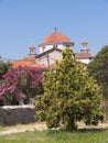 Greek Orthodox Church at Kalloni Lesvos Greece Royalty Free Stock Photo