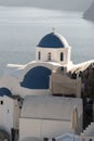 Greek Orthodox Church Oia Santorini Royalty Free Stock Photo