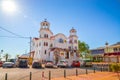 Greek orthodox Church in Paralia Katerini,  Greece Royalty Free Stock Photo