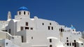 Greek Orthodox Churches, Oia, Santorini Royalty Free Stock Photo