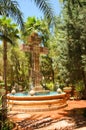 Greek Orthodox Cross Fountain