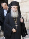 Greek Orthodox Patriarch of Jerusalem Royalty Free Stock Photo