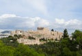 Greek Parthenon atop Athens Acropolis