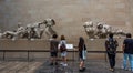 Greek Parthenon Pediment Sculptures 440 BC in British Museum