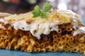 Greek Pastitsio Royalty Free Stock Photo