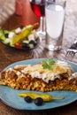 Greek Pastitsio Royalty Free Stock Photo