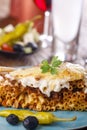 Greek Pastitsio Royalty Free Stock Photo