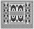 Greek pattern. Ancient Hellenic decor