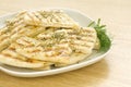 Greek pitta for a barbeque Royalty Free Stock Photo