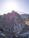 Greek pyramids, also known as the Pyramids of Argolis, Greece.