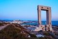 Greek ruins on seacoast