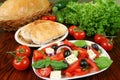 Greek salad Royalty Free Stock Photo