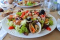 Greek salad crete Royalty Free Stock Photo