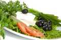 A greek salad Royalty Free Stock Photo