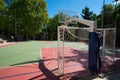 Greek School, beautiful traditional school building in Milies Pelion, Volos, Greece Royalty Free Stock Photo