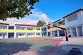 Greek school building, high school