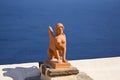 A Greek Sculpture, Santorini, Greece