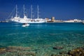 Greek sea Royalty Free Stock Photo