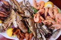 Greek seafood plate
