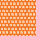 Greek seamless pattern. Orange and white colors