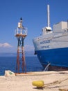 Greek Ship in Paxos