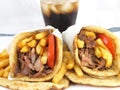 Greek Souvlaki Royalty Free Stock Photo