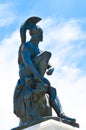 Greek statue in Athens, Greece Royalty Free Stock Photo