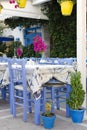 Greek street restaurant