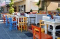 Greek street taverna