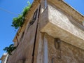 Greek street vieuw building kreta chersonissos