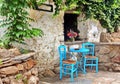 Greek taverna Royalty Free Stock Photo