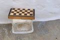 Greek Tavli game Royalty Free Stock Photo