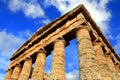 Greek temple, ancient architecture ruins Royalty Free Stock Photo